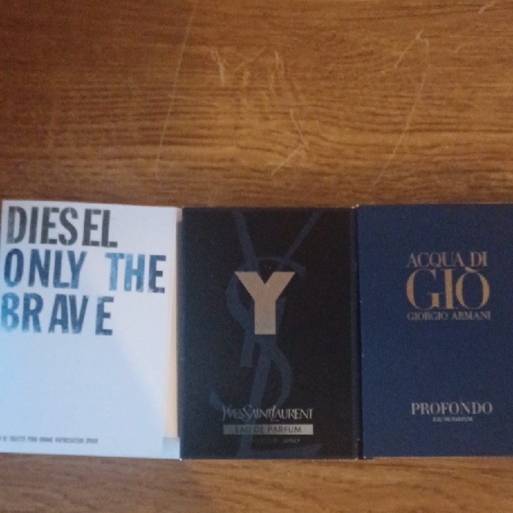 3 Mens Samples